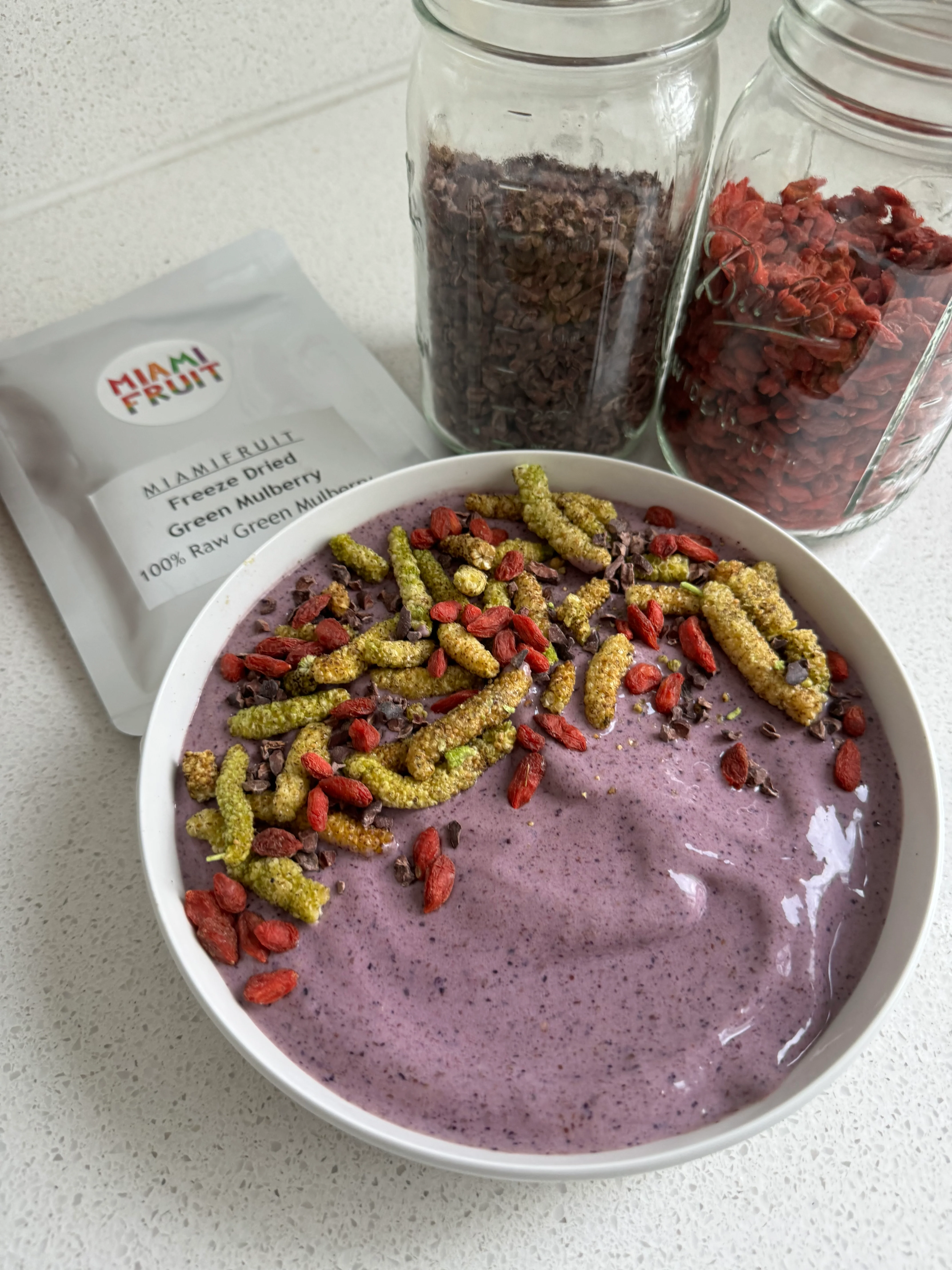 Freeze Dried Sweet Green Mulberry - Image 6