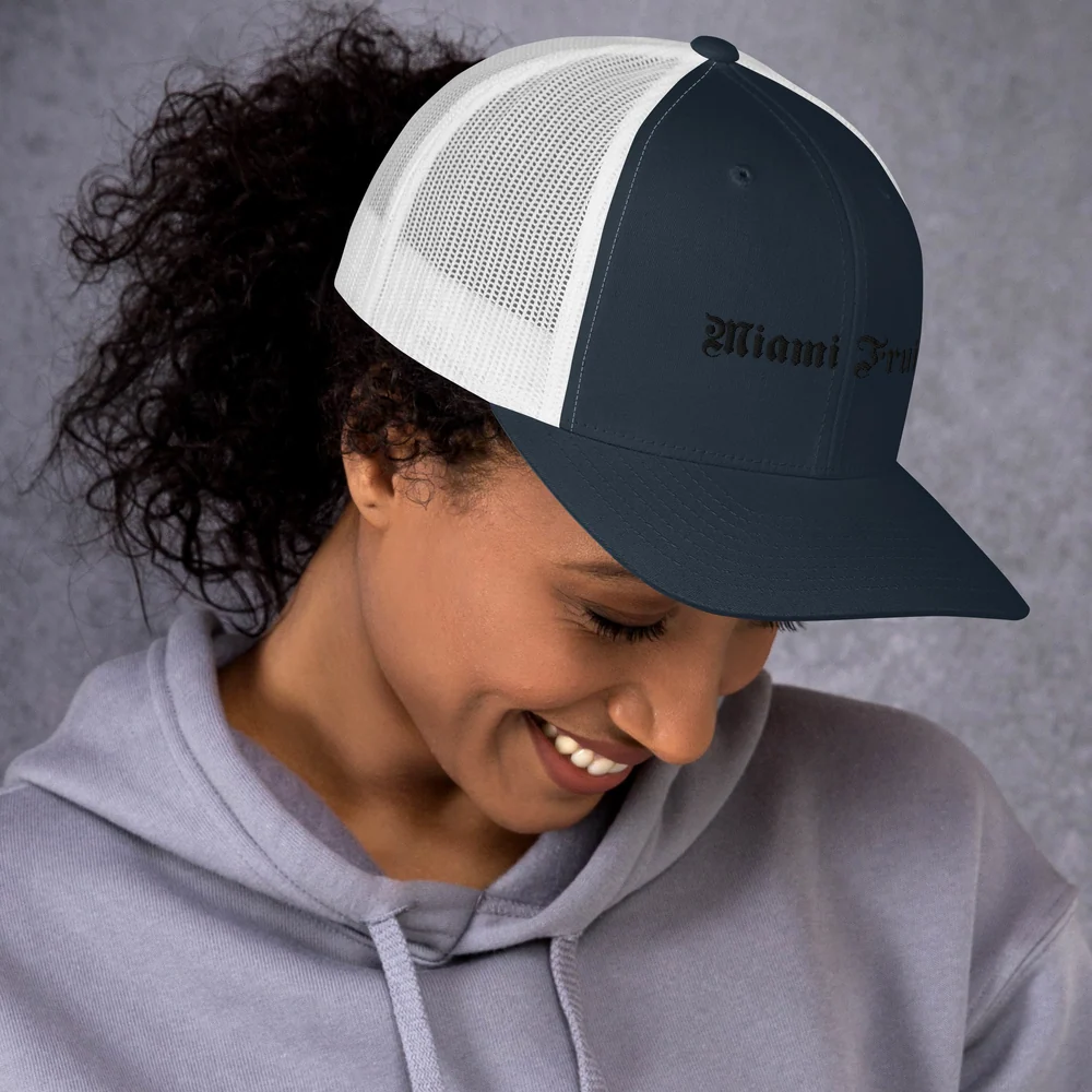 Miami Fruit Tattoo Trucker Cap - Image 13