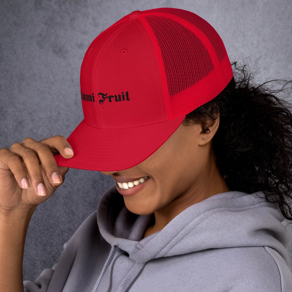 Miami Fruit Tattoo Trucker Cap - Image 15