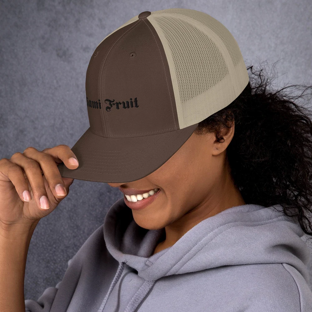 Miami Fruit Tattoo Trucker Cap - Image 18