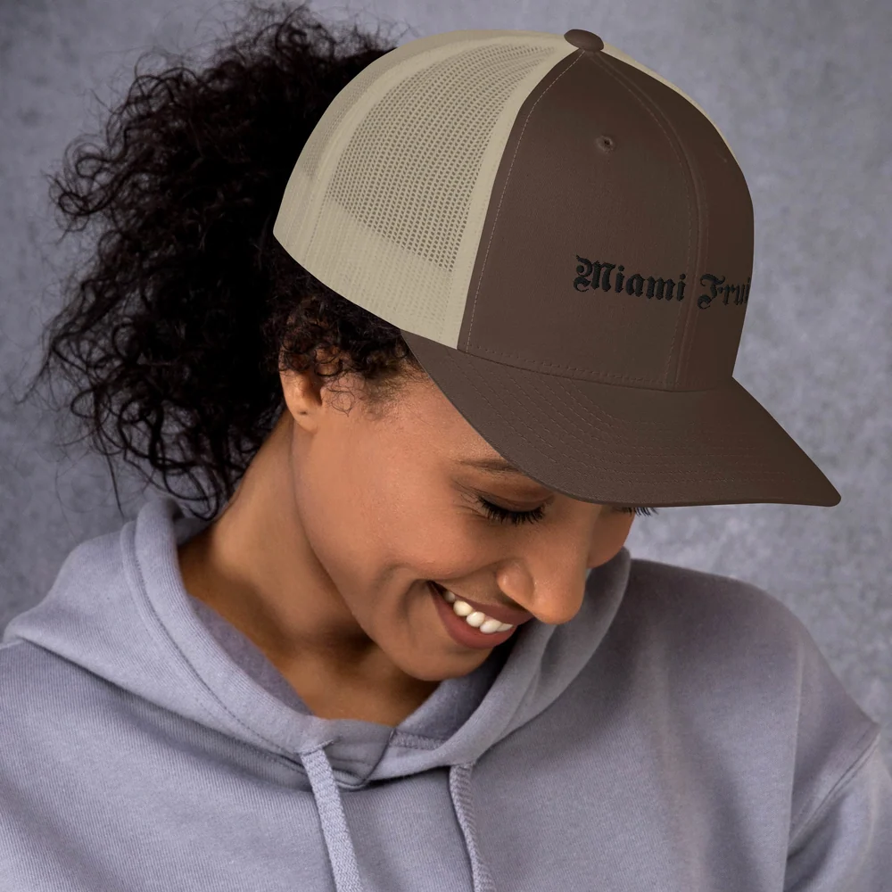 Miami Fruit Tattoo Trucker Cap - Image 19
