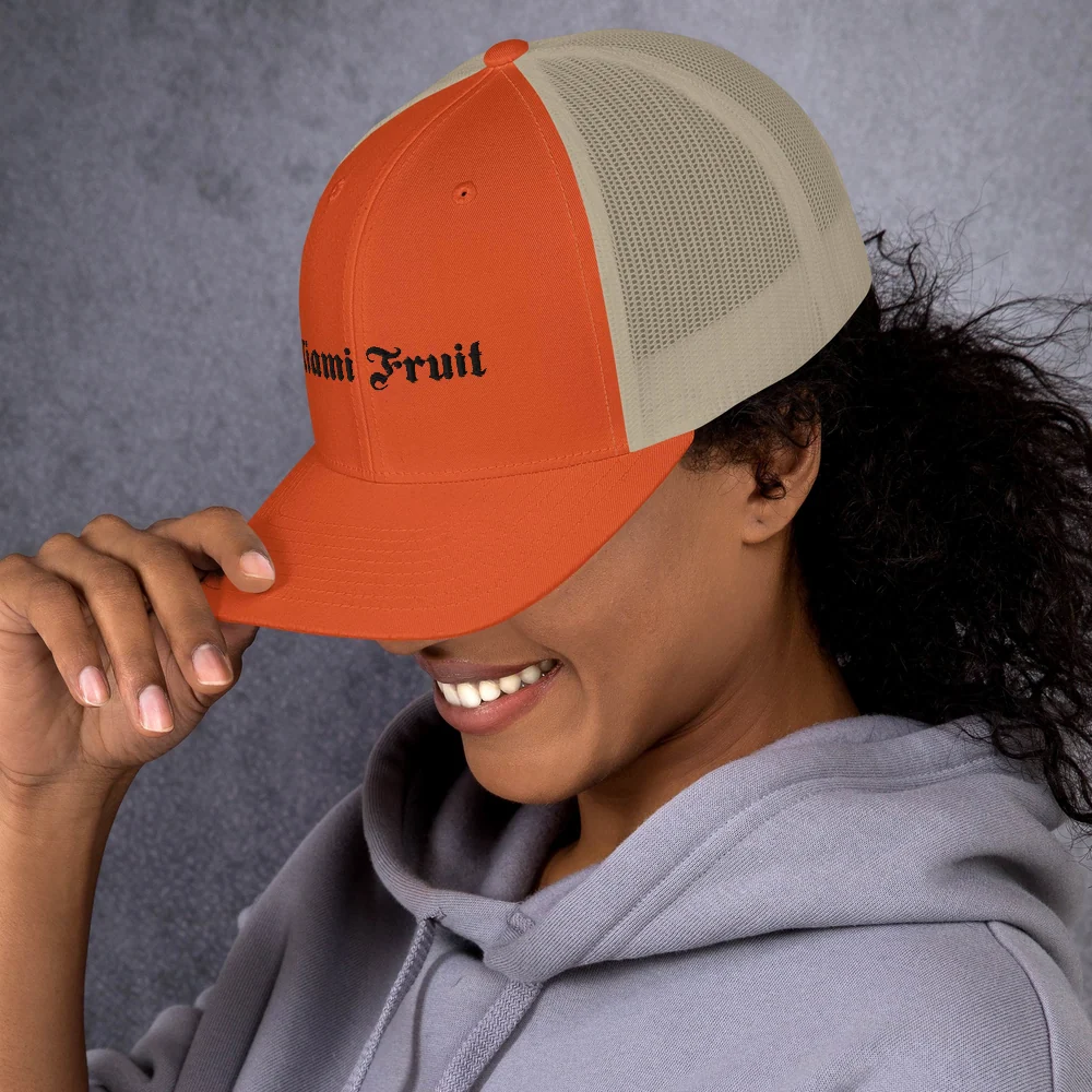 Miami Fruit Tattoo Trucker Cap - Image 21