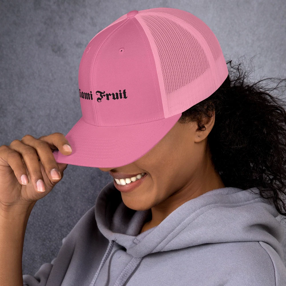 Miami Fruit Tattoo Trucker Cap - Image 23