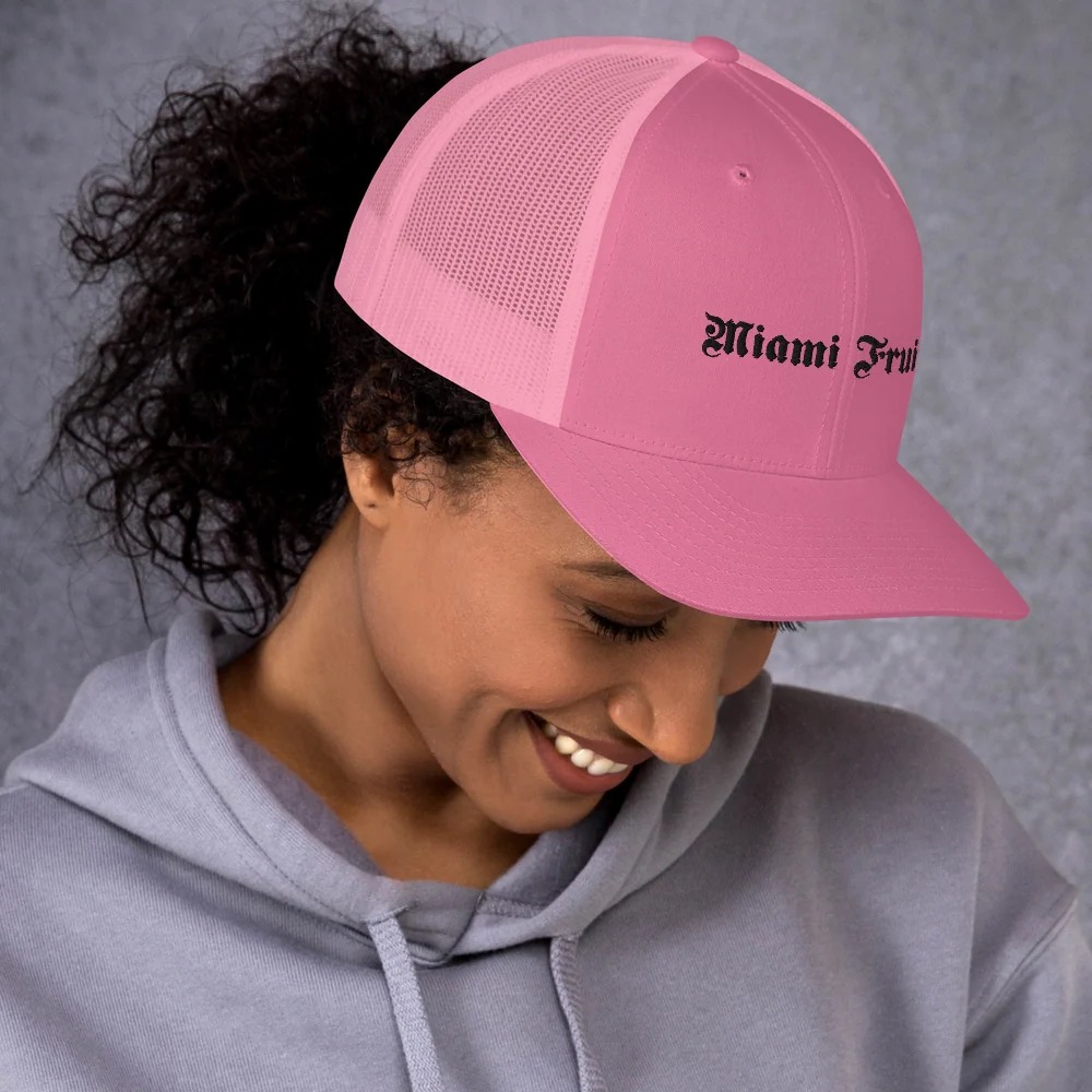 Miami Fruit Tattoo Trucker Cap - Image 24