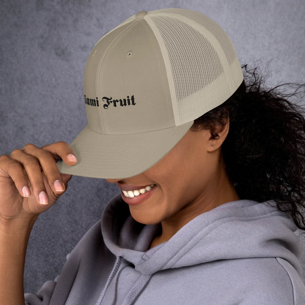 Miami Fruit Tattoo Trucker Cap - Image 26