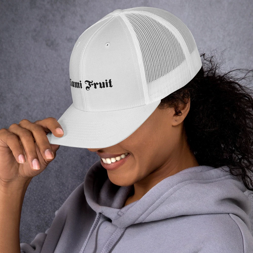 Miami Fruit Tattoo Trucker Cap - Image 29