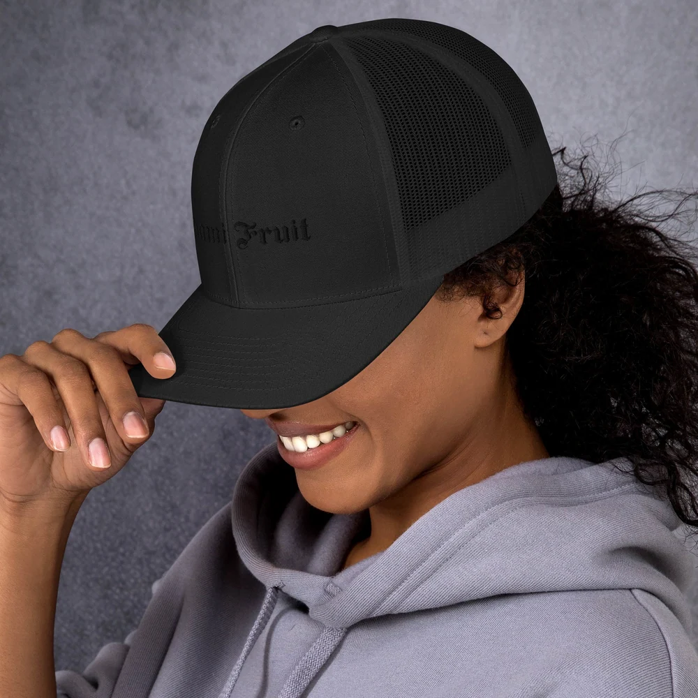 Miami Fruit Tattoo Trucker Cap - Image 3
