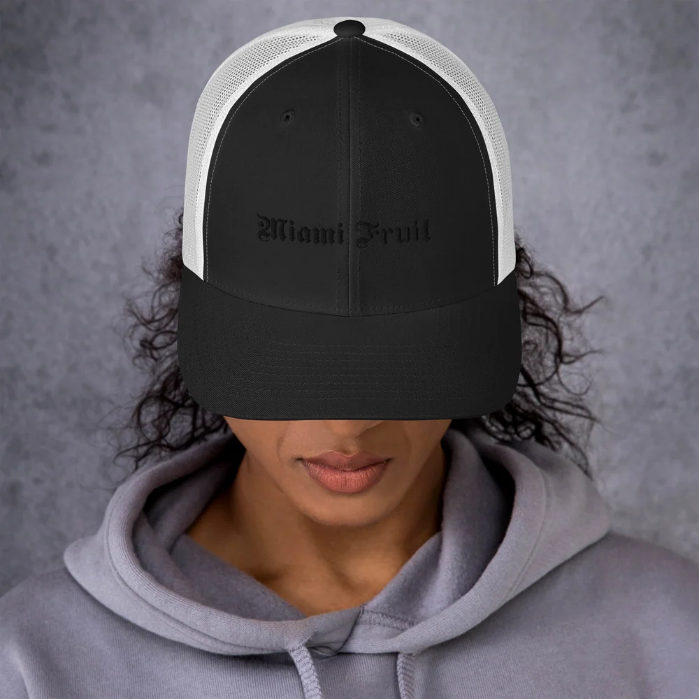 Miami Fruit Tattoo Trucker Cap - Image 5