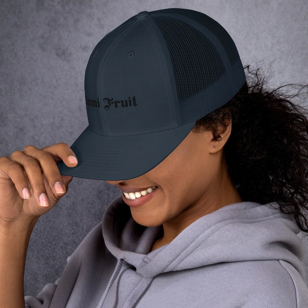 Miami Fruit Tattoo Trucker Cap - Image 9